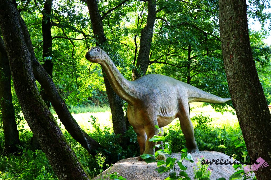 Park Ewolucji w Sławutówko - dinozaury na wyciągnięcie ręki