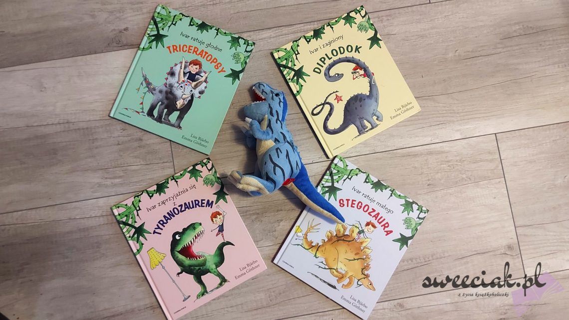 Książeczki o Ivarze i Krainie Dinozaurów - Lisa Bjardo, Emma Gothner